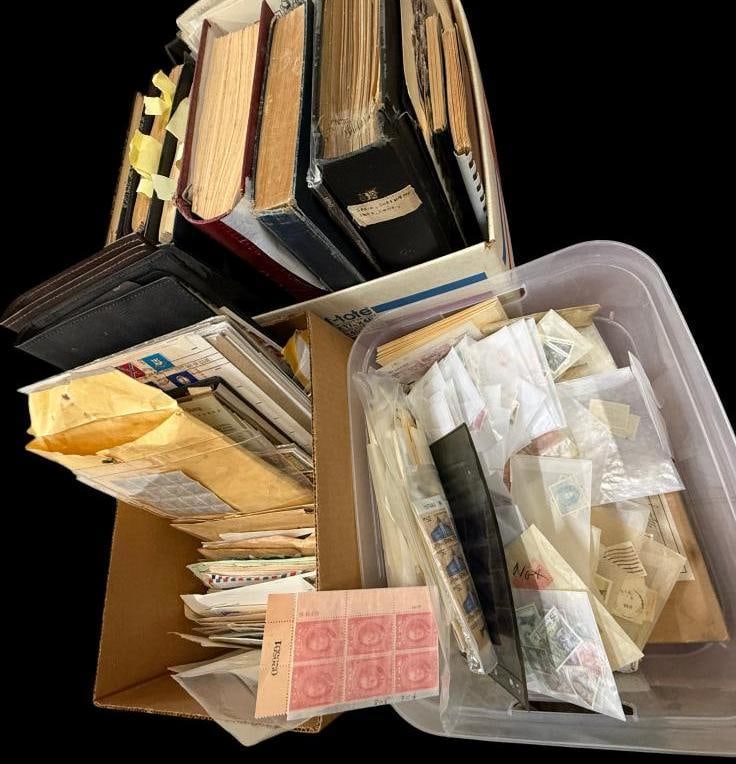 3 Boxes of U.S. and foreign stamps (1 of 20)