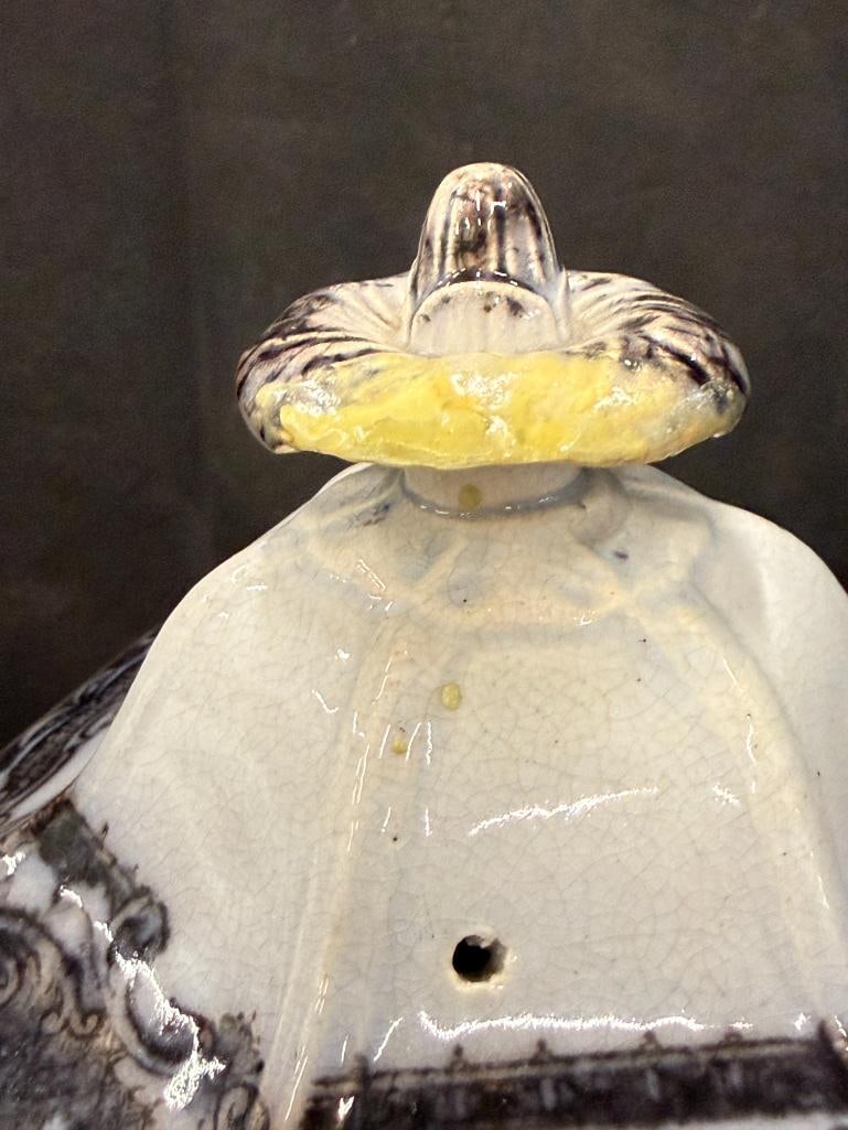 Transferware plates, teapot and more - 9