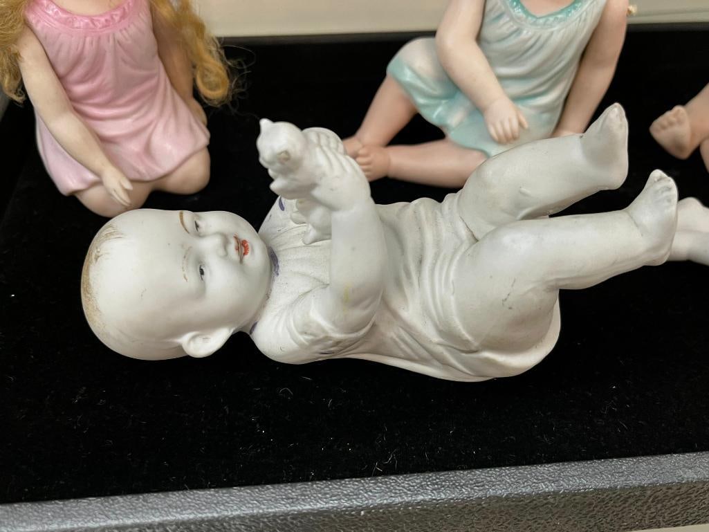 5 Bisque figurines - 4