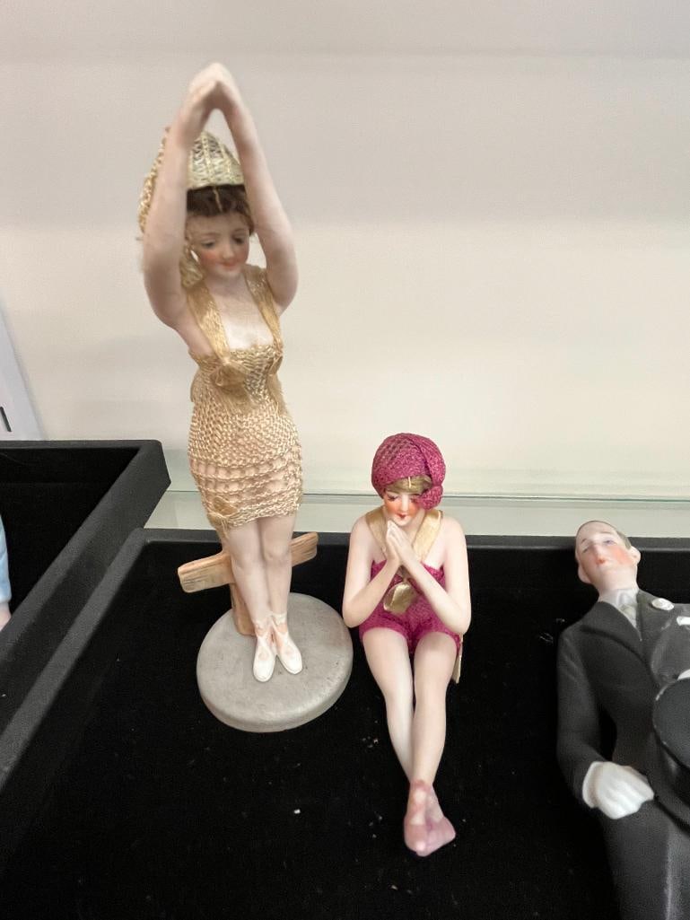 5 Bisque figurines - 4