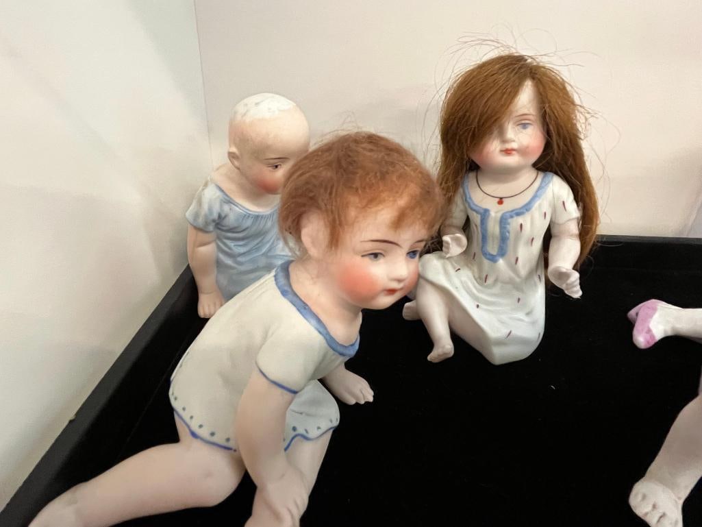 5 Bisque figurines - 3