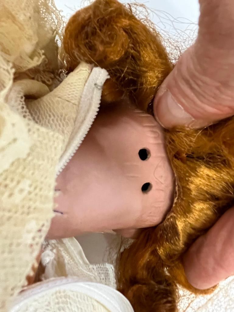 Porcelain and composition doll - 3