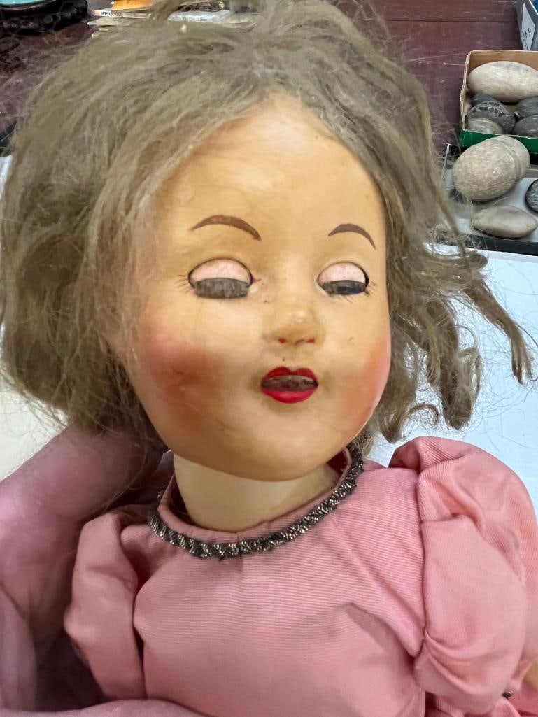 Porcelain and composition doll - 4