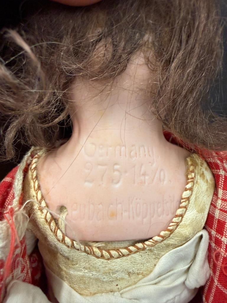 3 German Bisque dolls - 11