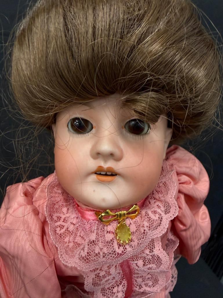 3 German Bisque dolls - 5