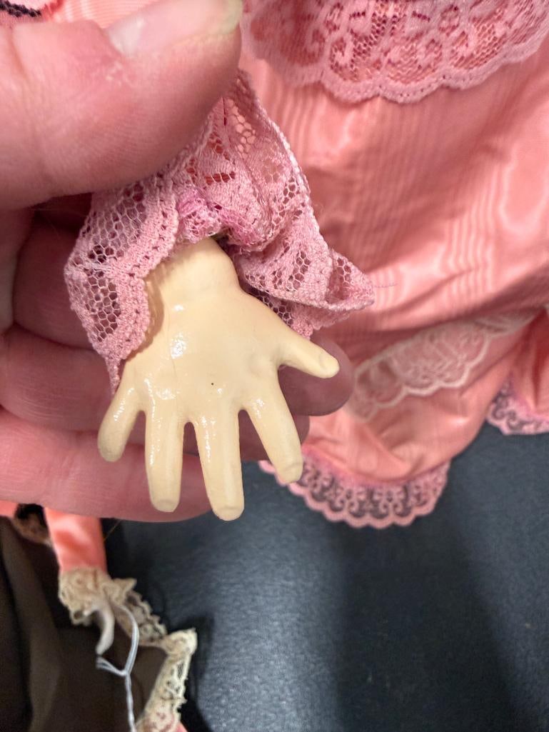 3 German Bisque dolls - 6