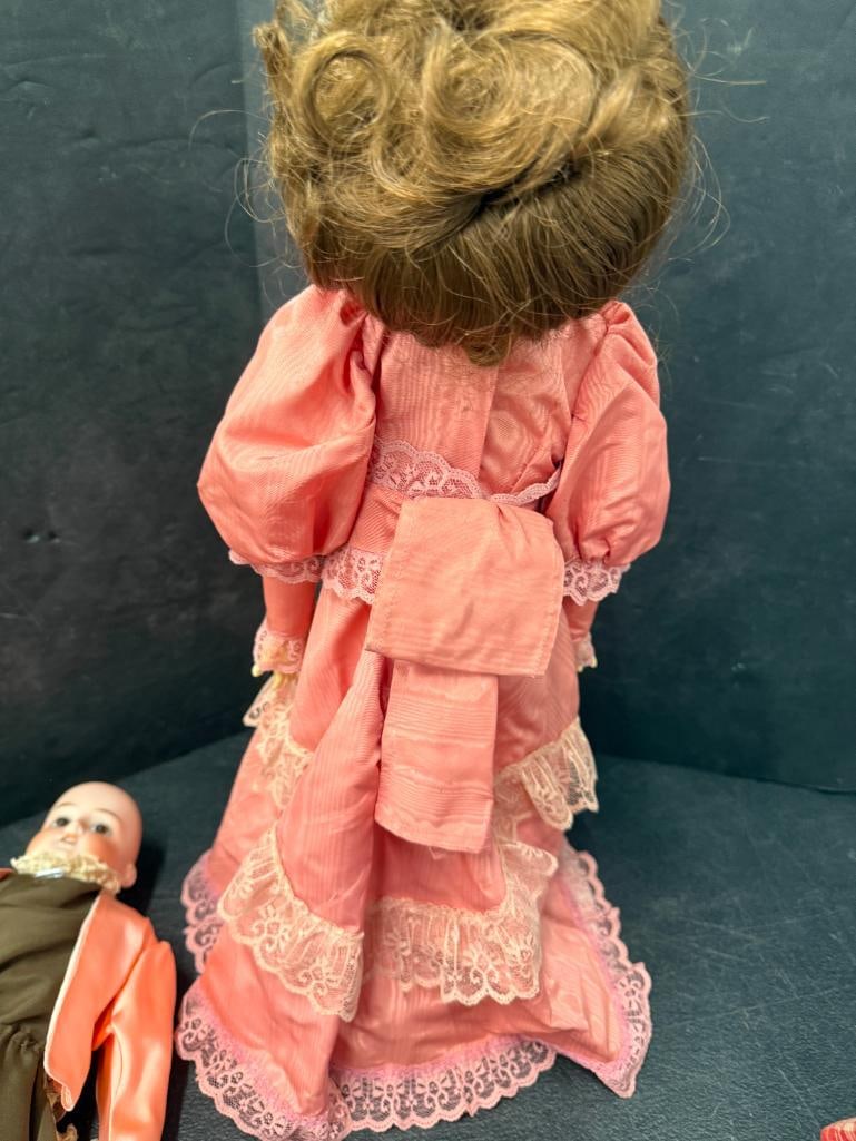 3 German Bisque dolls - 7