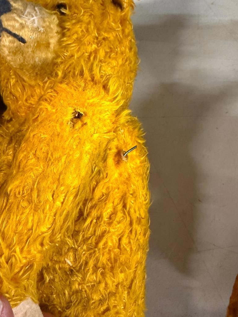 3 antique teddy bears - 5