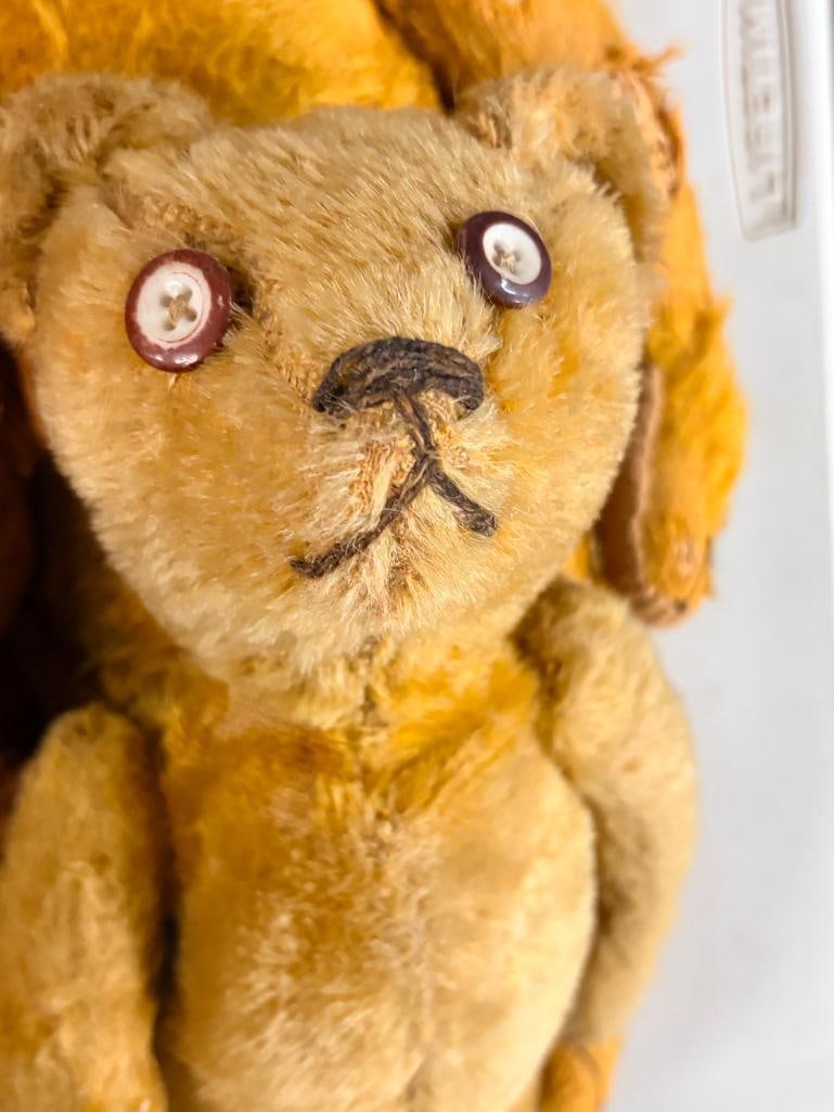 4 antique teddy bears - 4