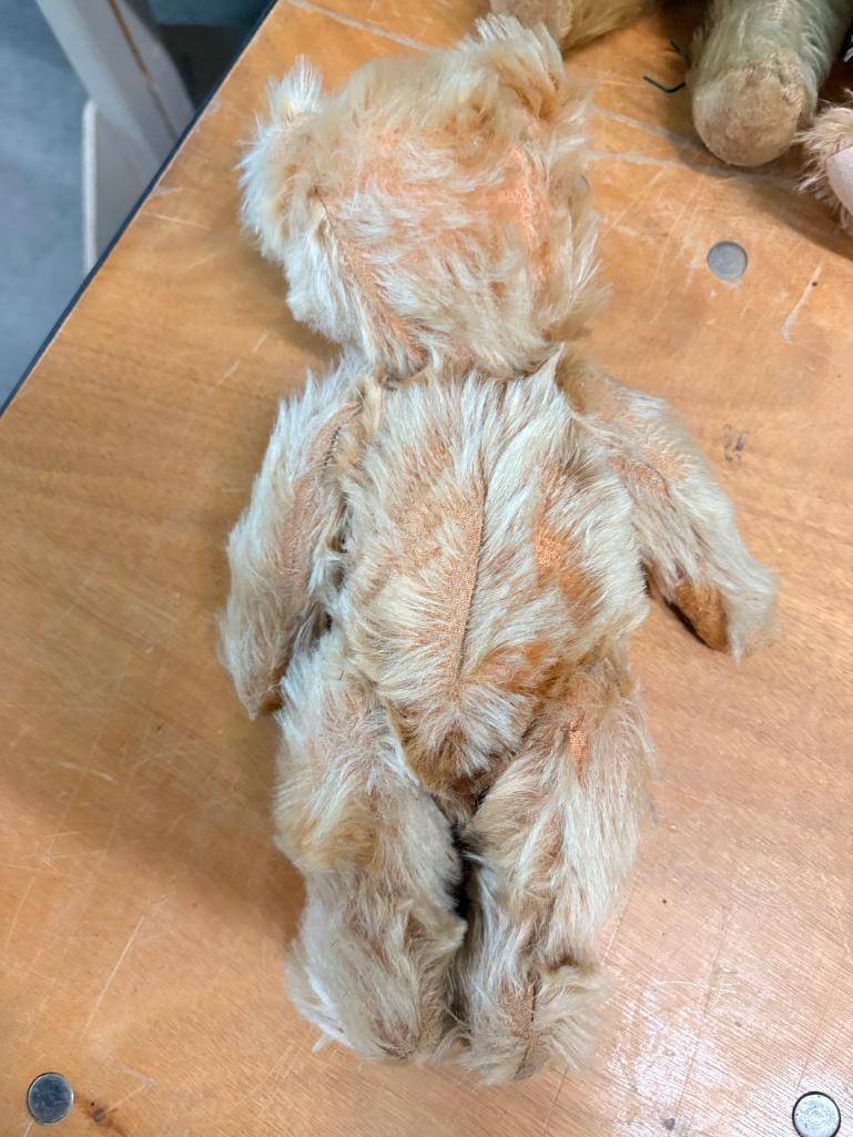 4 antique teddy bears - 5
