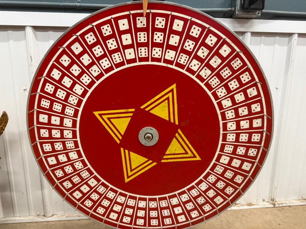 Big Six tabletop dice wheel - 2