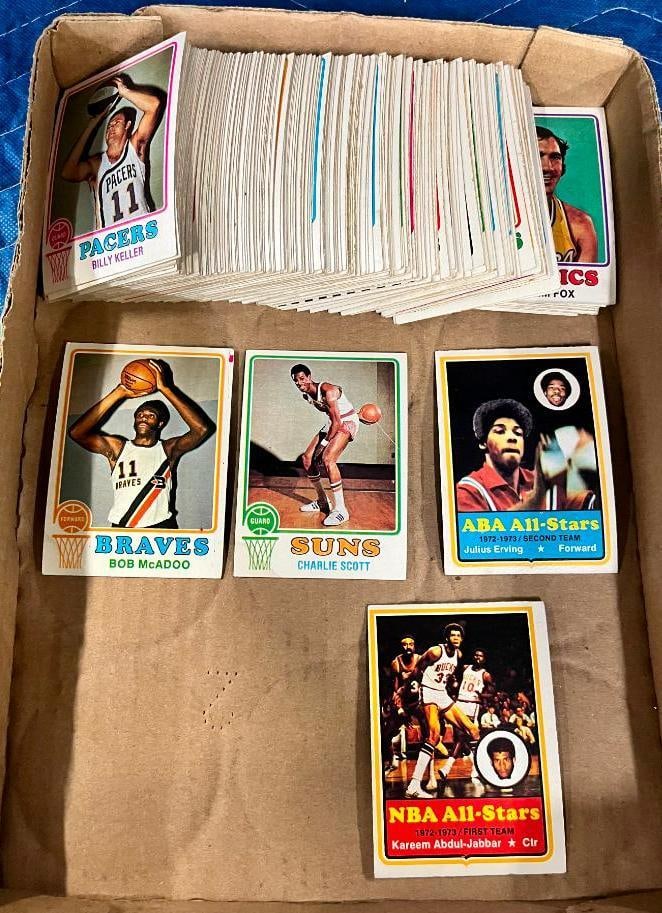 1973 Topps Basketball cards (1 of 10)