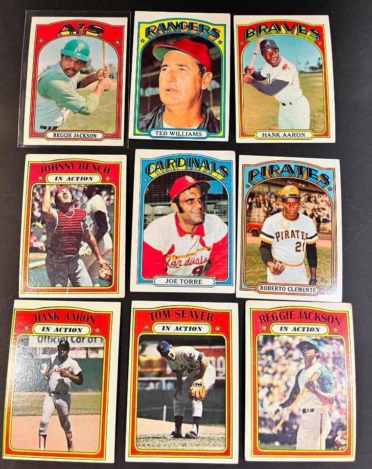 1972 and 1973 Topps Baseball cards (1 of 4)
