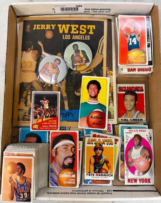 1960's & 1970's Topps Basketball Cards (1 of 10)
