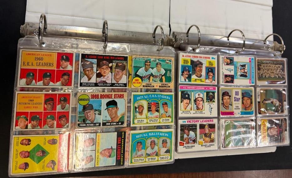 1954-1990 Topps Baseball Cards incl. All Baltimore Orioles (1 of 12)