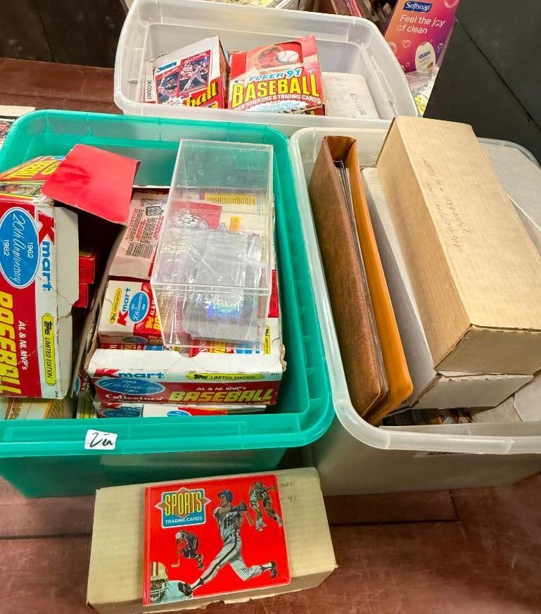 Large group of Baseball cards: Large group of Baseball cards. Kmart / Topps cards, 1991 Fleer, Upper Deck etc.