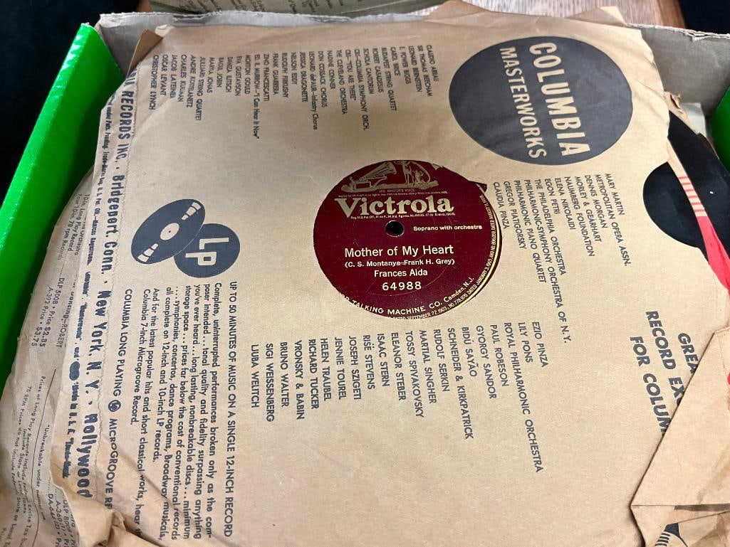 Silvertone Phonograph and records - 5