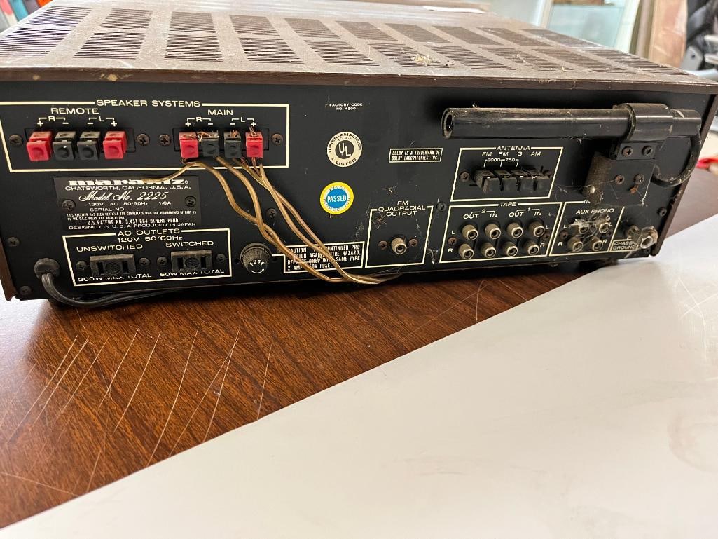 Marantz Model 2225 stereo receiver - 5