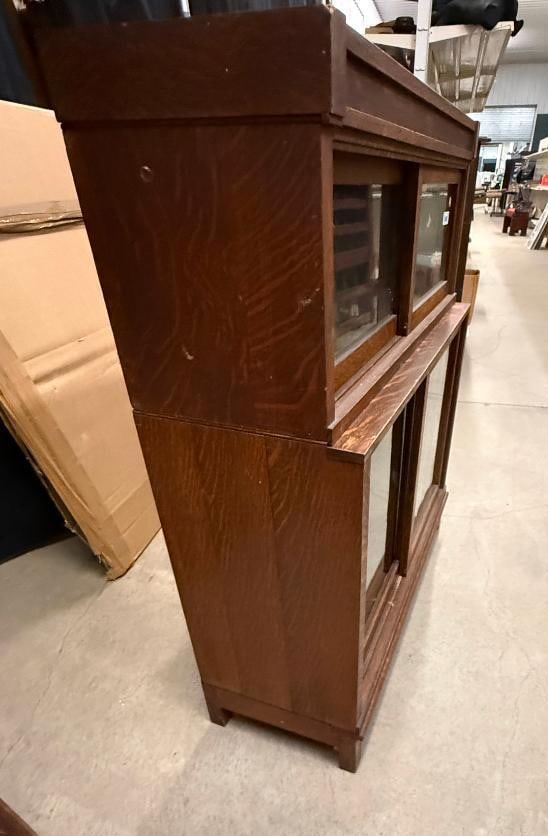 2 Stack Oak bookcase - 2