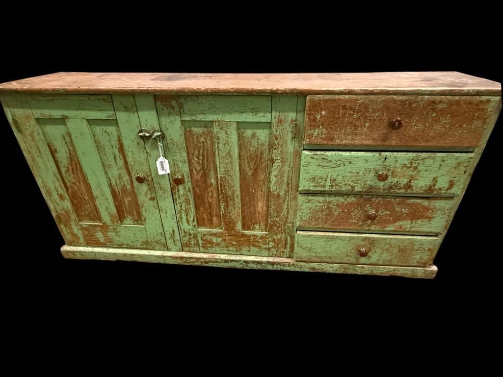 Fabulous Country Cupboard: Fabulous Country Cupboard. Approx. 32 x 72 x 18 inches.
