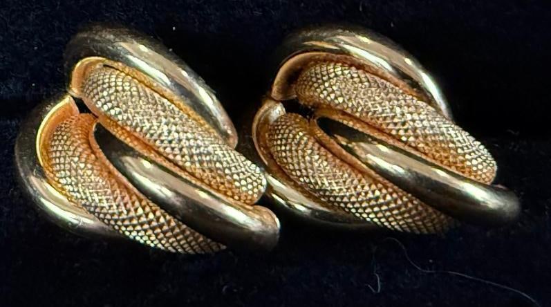 18k Gold earrings - 3