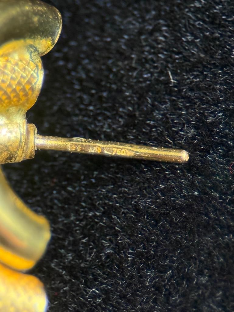 18k Gold earrings - 7