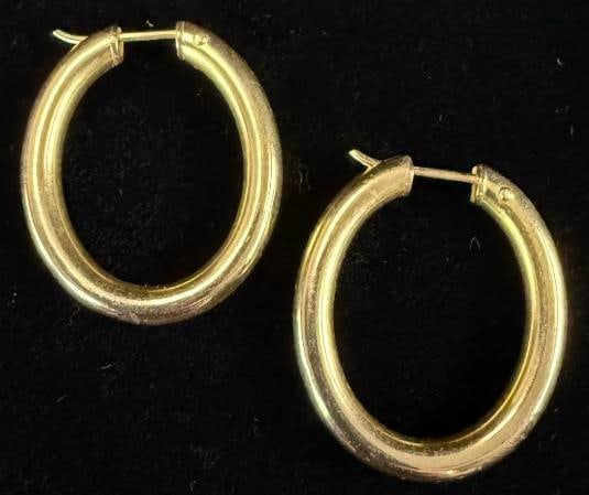 18k Gold Earrings - 2