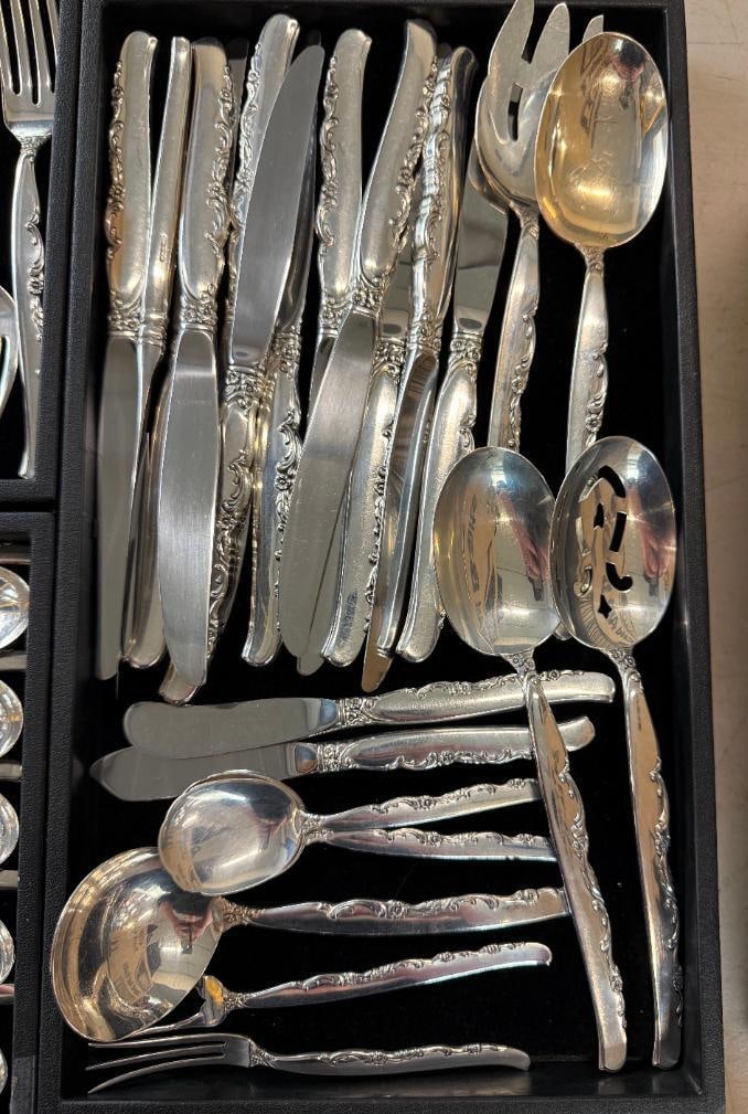 Heirloom Sterling Silver flatware - 4