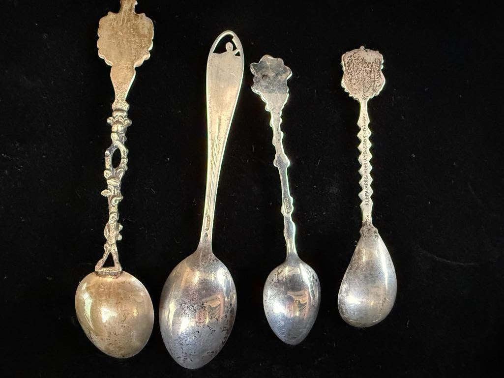 9 Souvenir spoons, etc. - 3