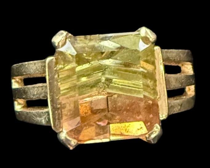 14k Gold Lemon Quartz ring (1 of 5)