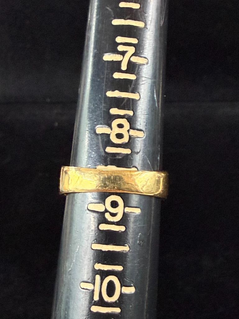 14k Gold Lemon Quartz ring - 5