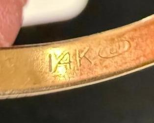 14k Gold Tri Color Trinity Ring - 5