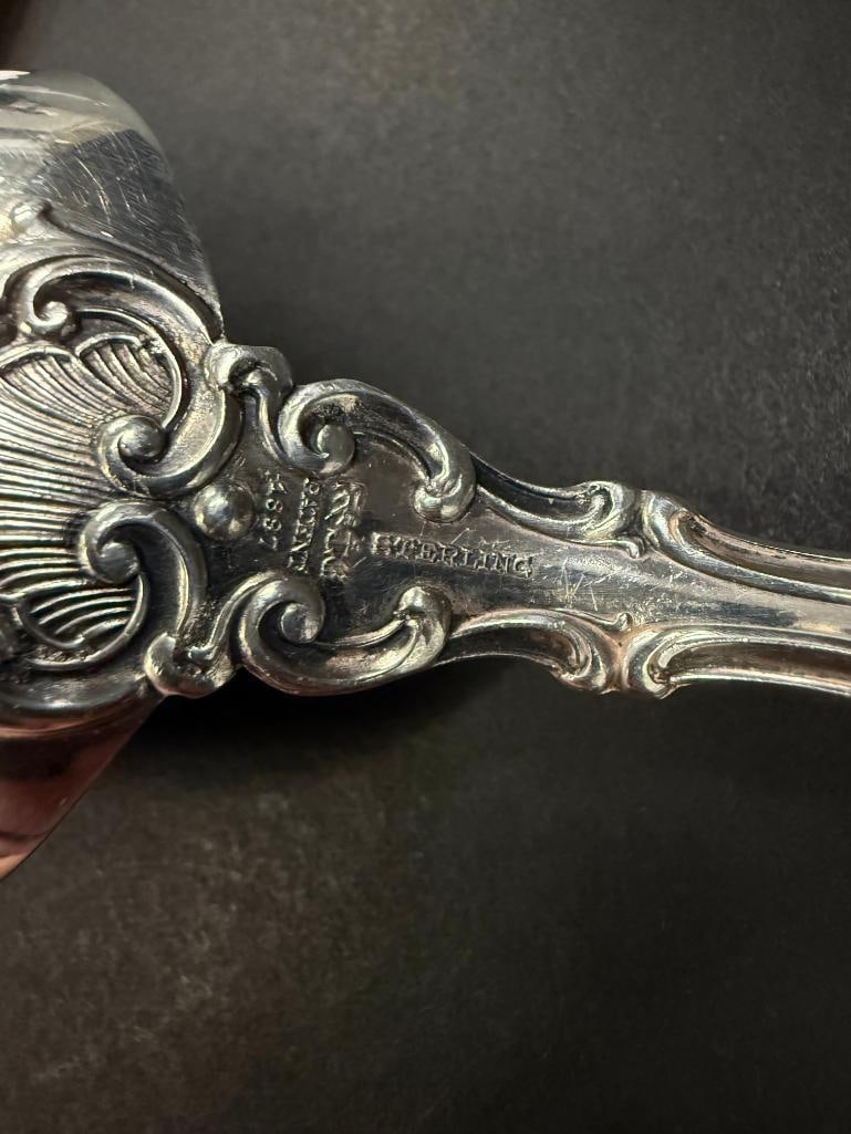 Sterling Silver Serving Spoon - 4