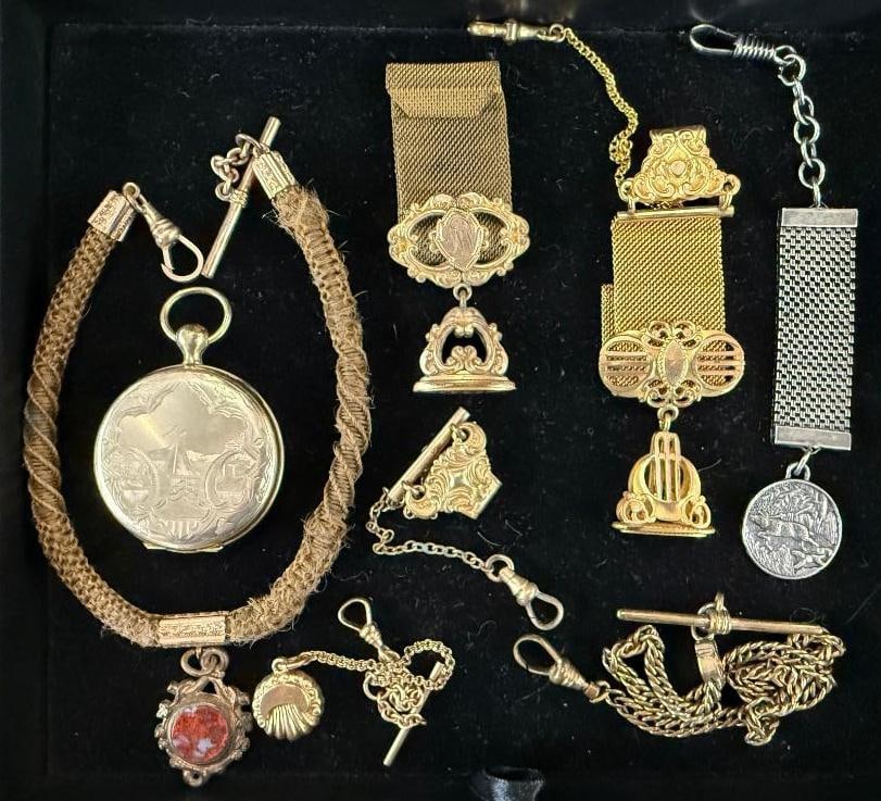 Mostly Gold Filled Jewelry: Mostly Gold Filled Jewelry. 8 pieces.