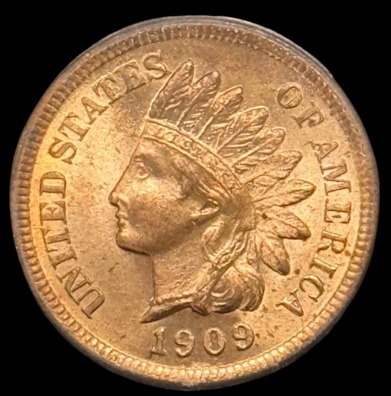 1909 Indian Head Cent (1 of 4)