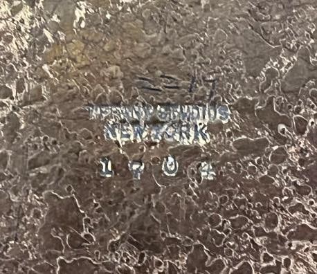 3 Tiffany Studios Bronze plates - 3