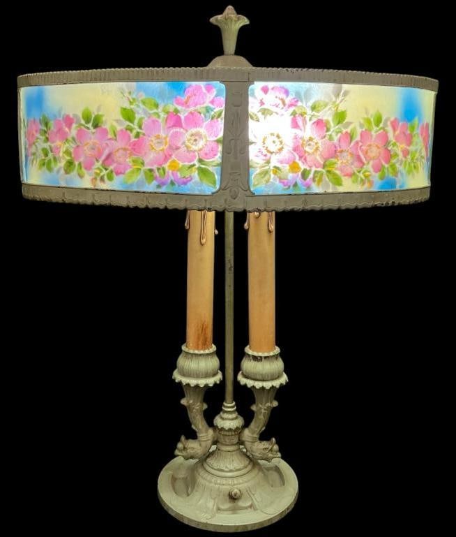 French Rainaud Bouillotte table lamp (1 of 11)