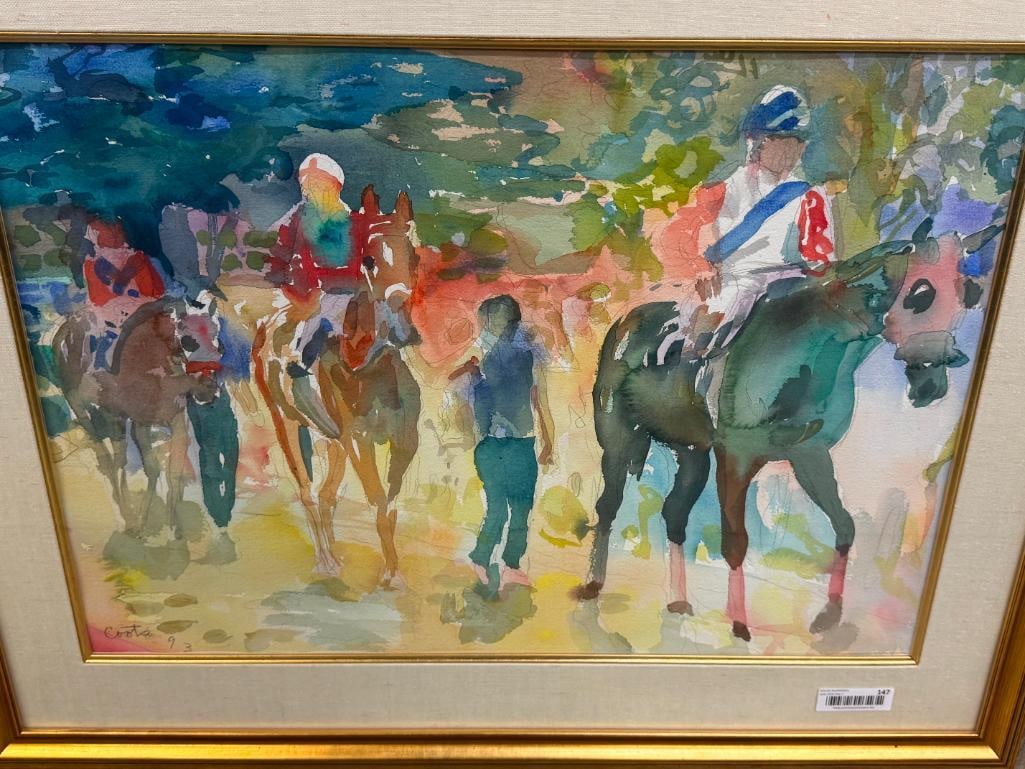 Colin Coots signed watercolor - 2