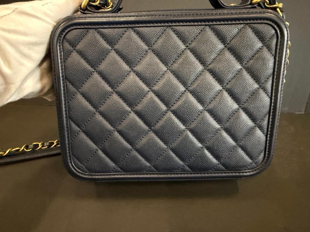 CHANEL Filigree Vanity Case - 5