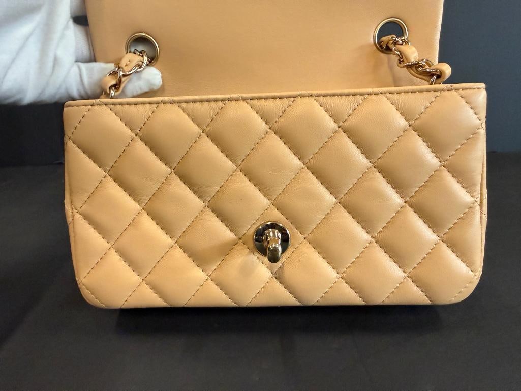 CHANEL Quilted Mini Flap bag - 10