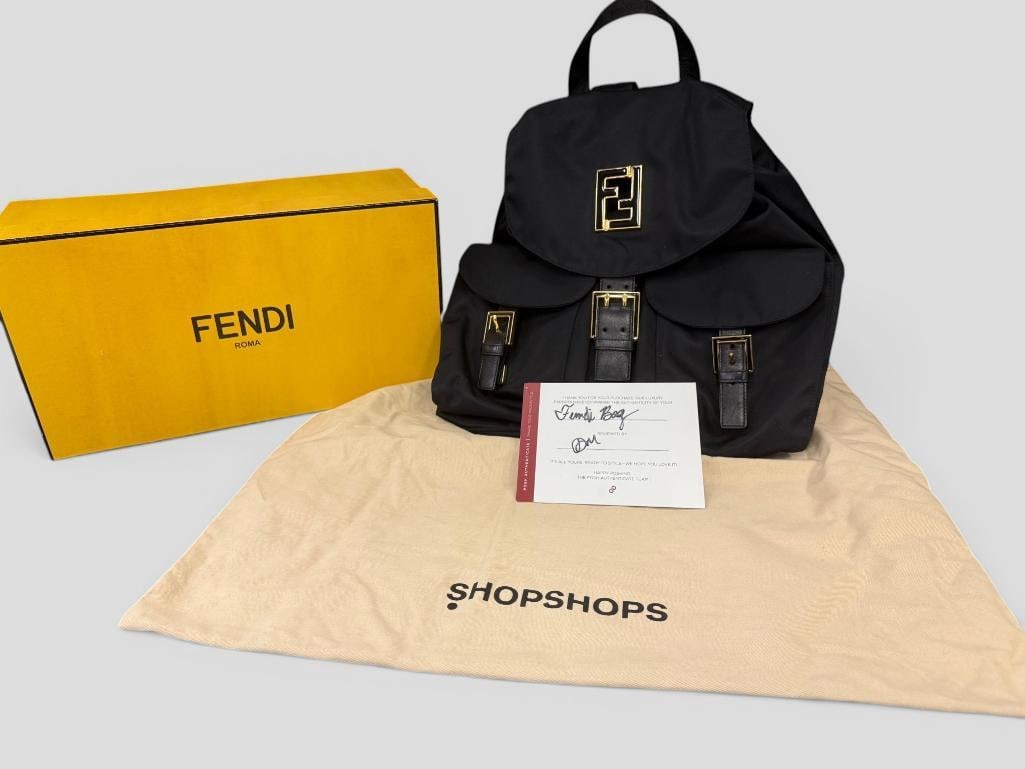 Fendi Nylon Backpack - 2