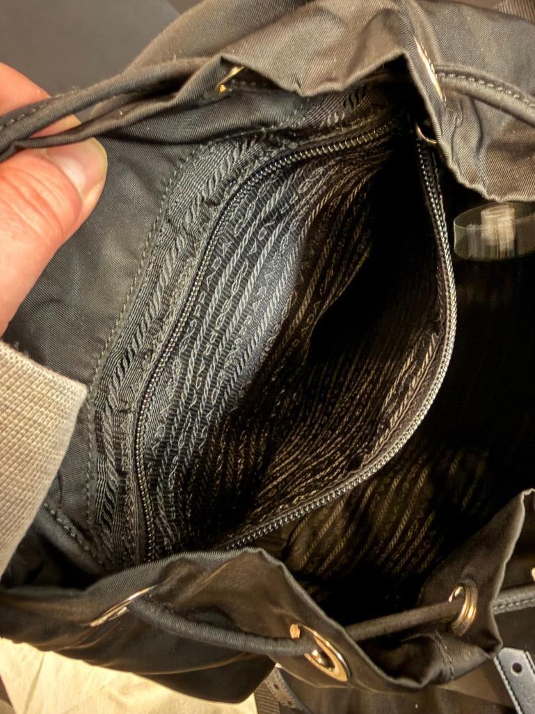 Prada Black Nylon Backpack - 6