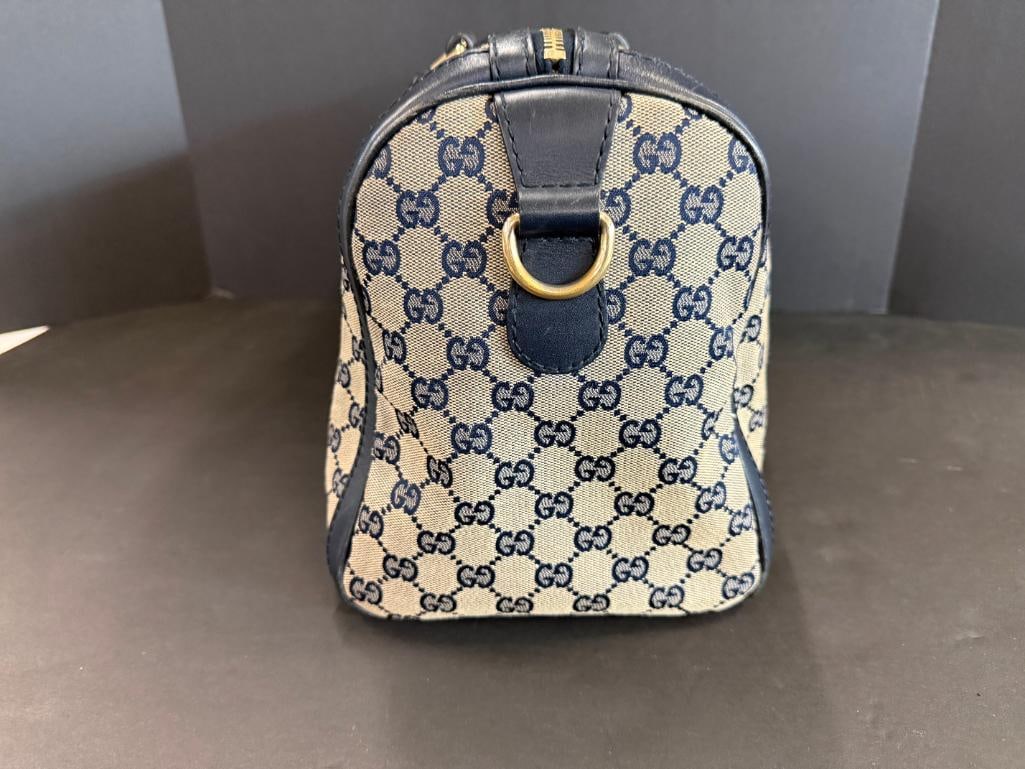 Gucci Web Boston Bag - 3