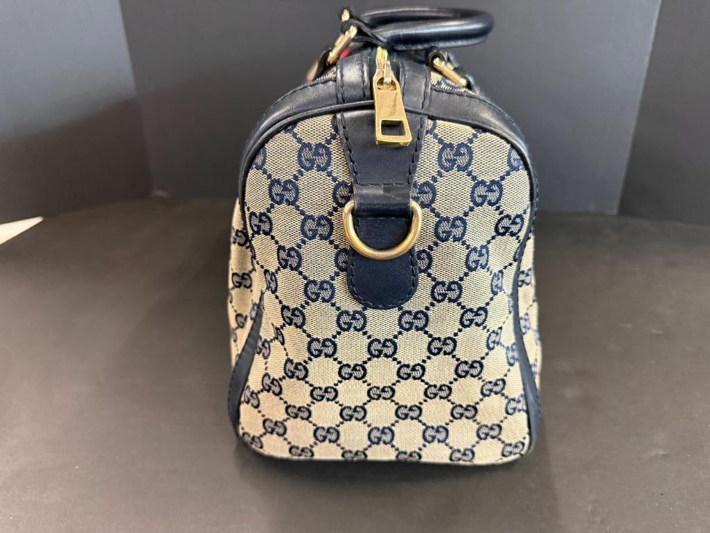 Gucci Web Boston Bag - 5