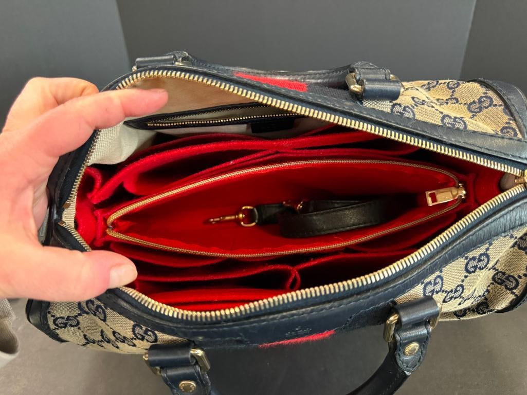 Gucci Web Boston Bag - 7