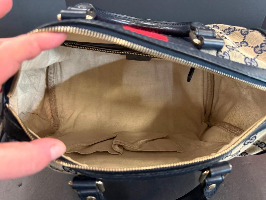 Gucci Web Boston Bag - 8