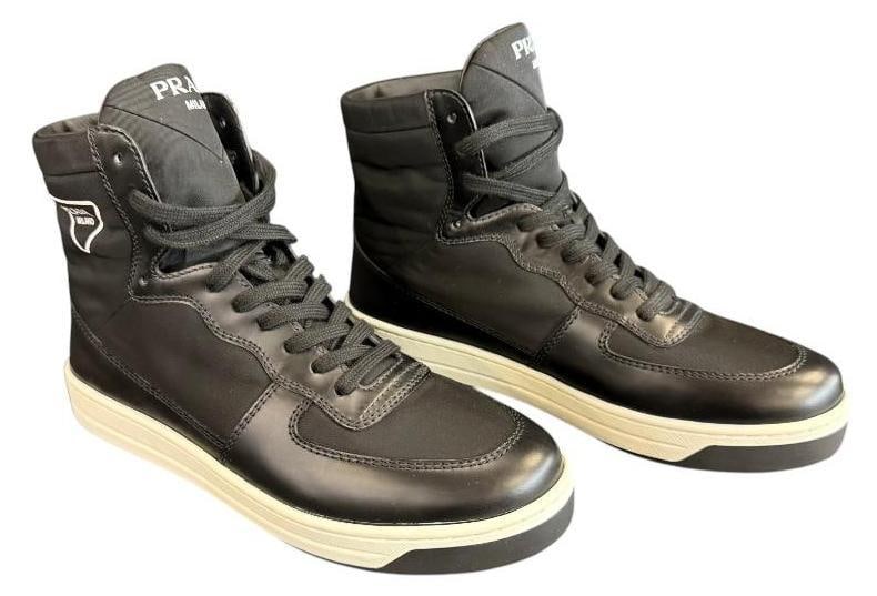 Prada District High Top Sneakers (1 of 7)