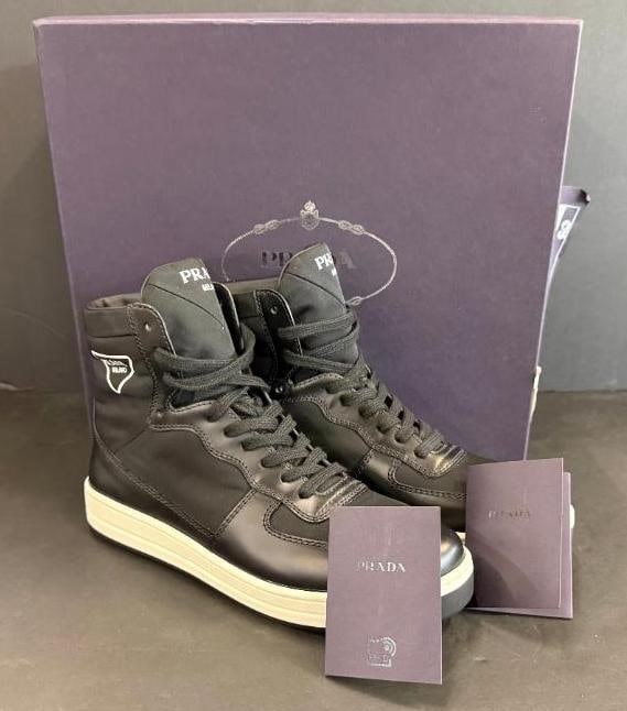 Prada District High Top Sneakers - 2