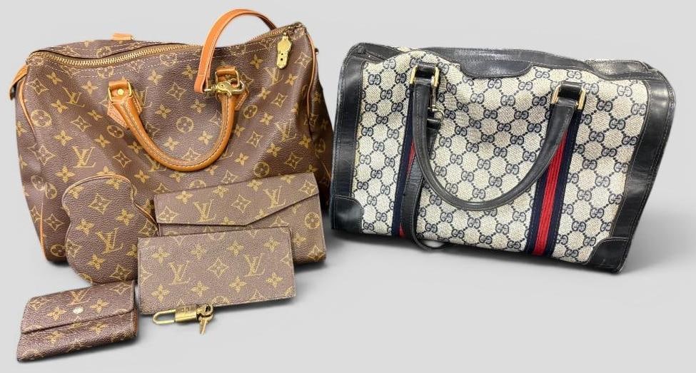 Vintage Louis Vuitton and Gucci bags (1 of 20)
