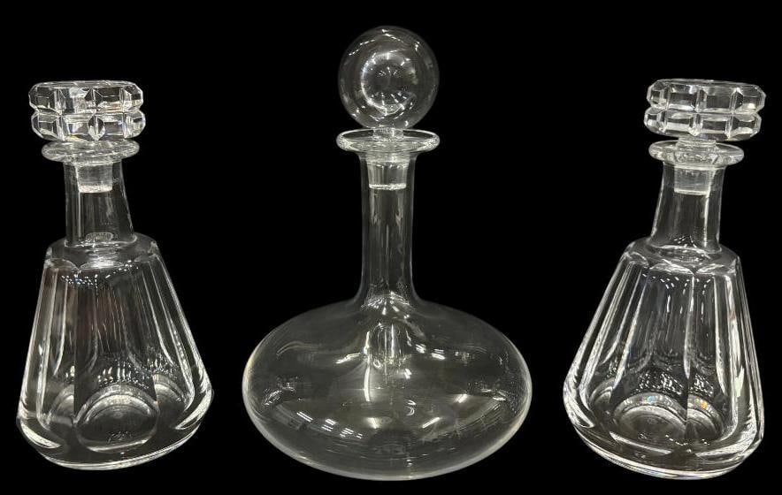 3 Baccarat Decanters (1 of 8)
